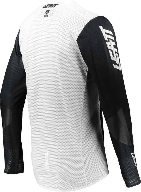Leatt Moto 5.5 Ultraweld Motocross Jersey, MX Black/White