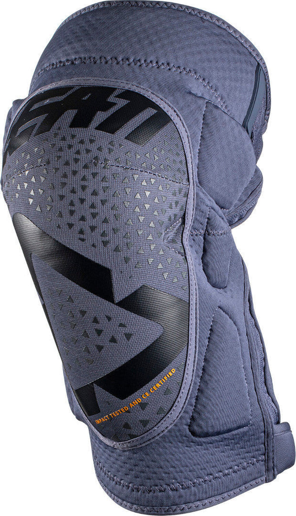 Leatt 3DF 5.0 Zip Motocross Knee Guard Dark Blue