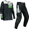 Leatt Moto 3.5 Ride Motocross Jersey and Pants Set Kit MX Black