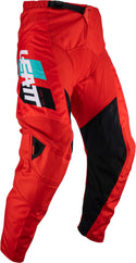 LEATT 骑行裤 3.5 Ride Kids Motocross Jersey and Pants Set Red