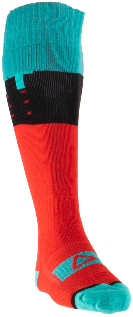 LEATT 骑行袜 Tricolor Motocross Socks Blue/Red