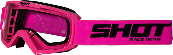 Shot Rocket Kids Motocross Goggles Pink