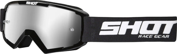 Shot Rocket Kids Motocross Goggles Black Iridium