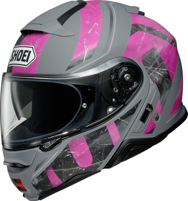 Shoei Neotec 2 Jaunt Helmet Grey/Pink