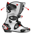 Sidi Mag-1 Air Motorcycle Boots Black/White