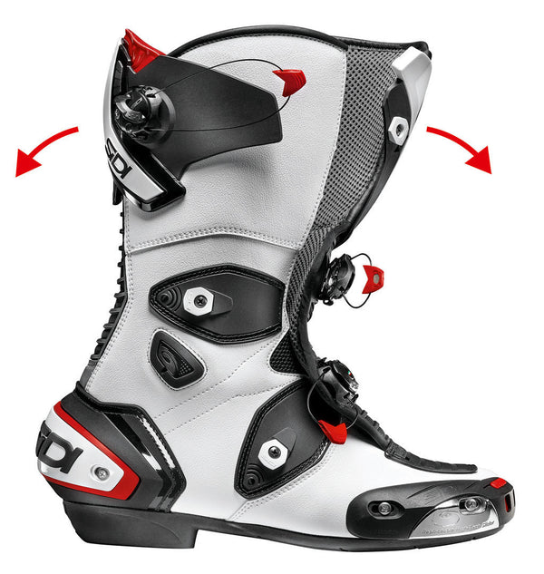 Sidi Mag-1 Air Motorcycle Boots Black/White