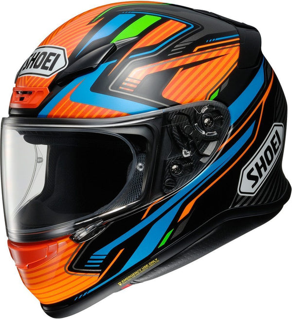 Shoei NXR Stab Helmet Orange/Black