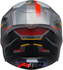 Nexx SX.100R Gridline Helmet Gray/Red