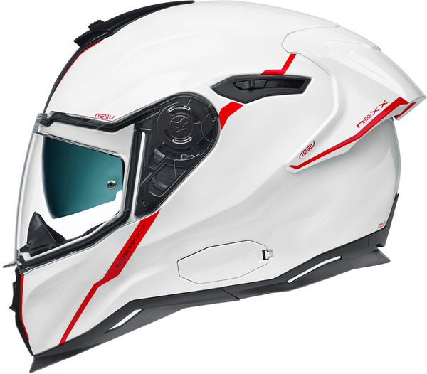 Nexx SX.100R Shortcut Helmet White/Red