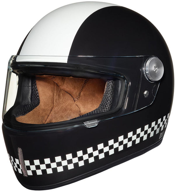 Nexx X.G100R Finish Line Helmet Black/White