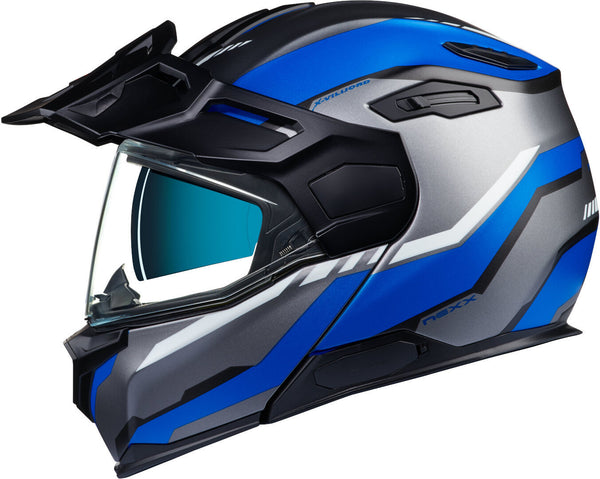 Nexx X.Vilijord Continental Helmet Black Matt/Blue