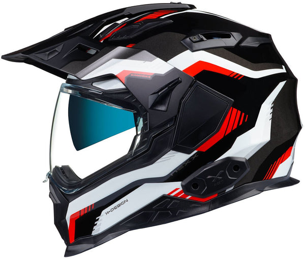 Nexx X.Wed 2 Columbus Helmet Black/Grey/Red
