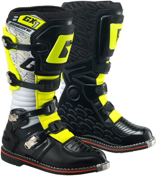 Gaerne GX-1 Goodyear MX Boots 2016 Black/White/Green