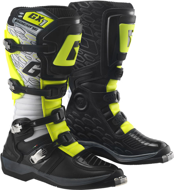Gaerne GX-1 Evo MX Boots Black/White/Green