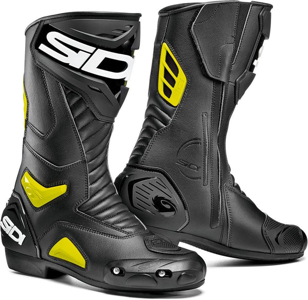 Sidi Performer Motorcycle Boots Black/Yellow