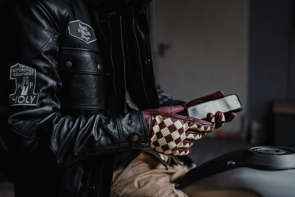 HolyFreedom Bullit Insulto Perforated Motorcycle Gloves