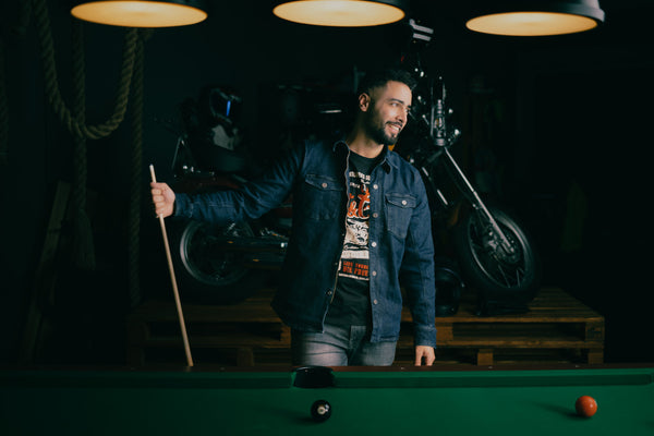 HolyFreedom Genoa Blue Motorcycle Textile Jacket