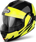 Airoh Rev Fusion Flip-Up Helmet Black/Yellow