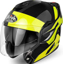 Airoh Rev Fusion Flip-Up Helmet Black/Yellow
