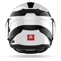 Airoh Rev 19 Leaden Helmet White/Red