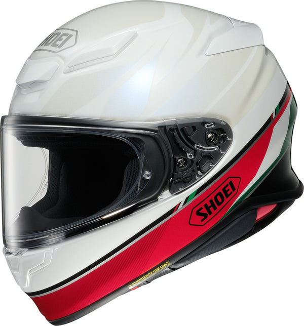 Shoei NXR 2 Nocturne Helmet White/Red/Black