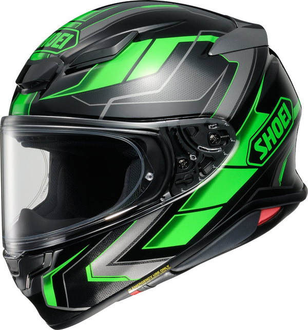Shoei NXR 2 Prologue Helmet Black/Green