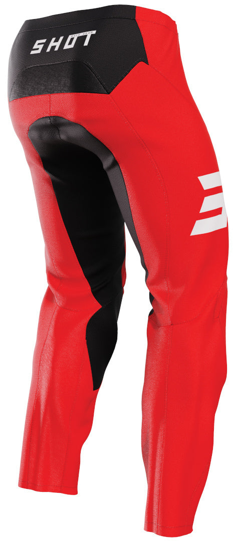 Shot Raw Escape Motocross Pants Red