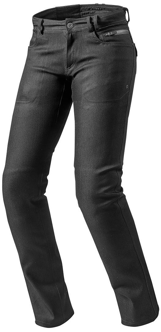 REVIT 骑行裤 Revit Orlando H2O Ladies Jeans Pants Black