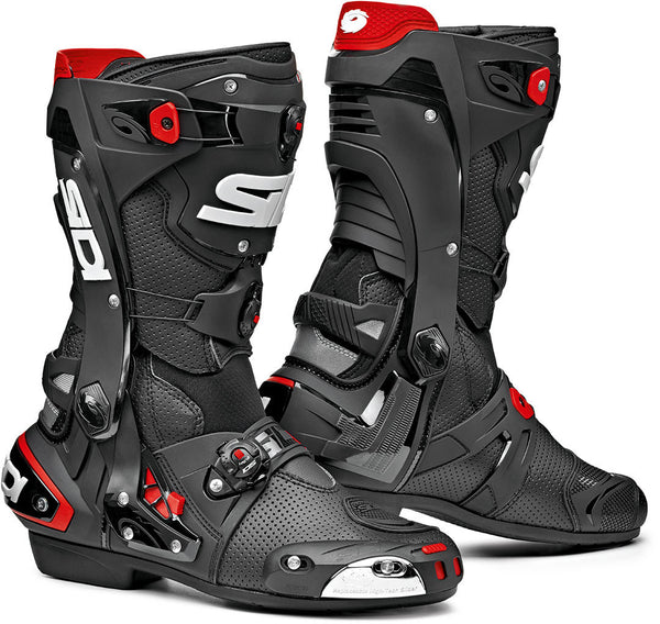 SIDI REX AIR 骑行靴 黑 打孔