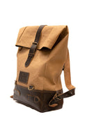 HolyFreedom Roll-Top Backpack Brown