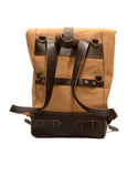 HolyFreedom Roll-Top Backpack Brown