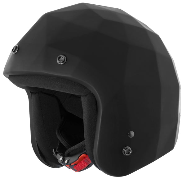 HOLYFREEDOM 头盔 Stealth Jet Helmet Black Matt