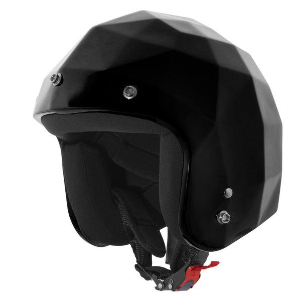HOLYFREEDOM 头盔 Stealth Jet Helmet Black