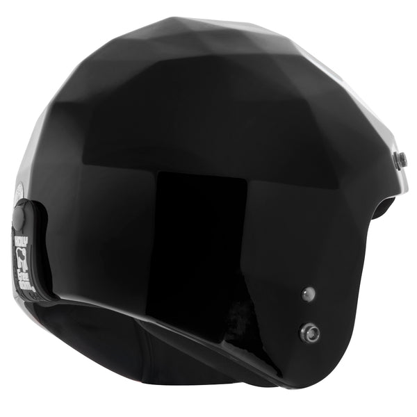 HOLYFREEDOM 头盔 Stealth Jet Helmet Black