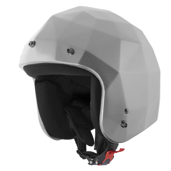 HOLYFREEDOM 头盔 Stealth Jet Helmet Silver