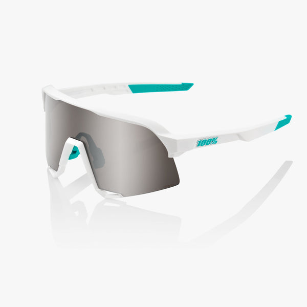 100% 运动眼镜 100% S3 - Bora Hans Grohe Team 白 - Hiper 银 Mirror Lens