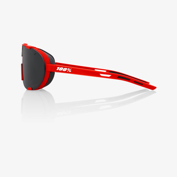 100% 运动眼镜 100% Westcraft Soft Tact 红 黑 Mirror Lens