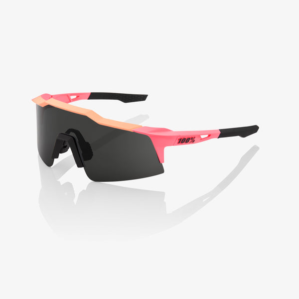 100% Speedcraft 运动眼镜 100% Speedcraft SL - 哑光 Washed Out Neon 粉 - 灰 Lens