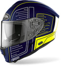 Airoh Spark Cyrcuit Helmet Blue/Yellow
