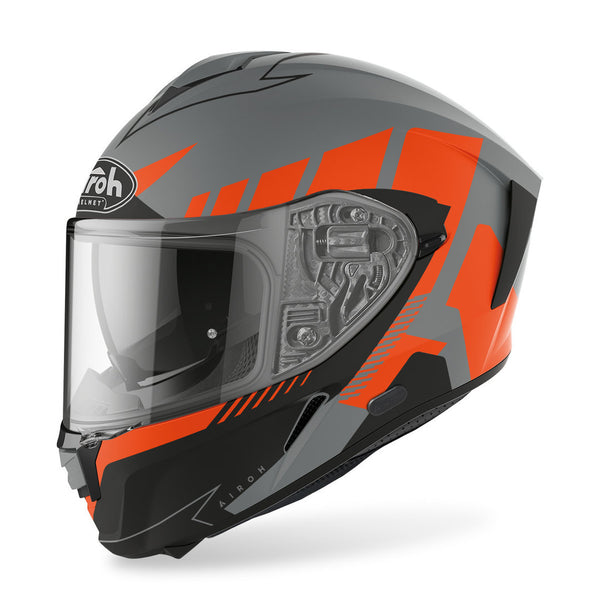 Airoh Spark Rise Helmet Gray/Orange