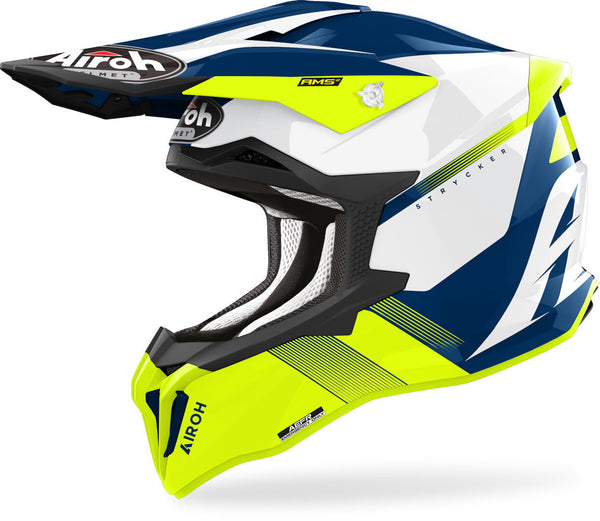 AIROH 头盔 Strycker Blazer Motocross Helmet Yellow