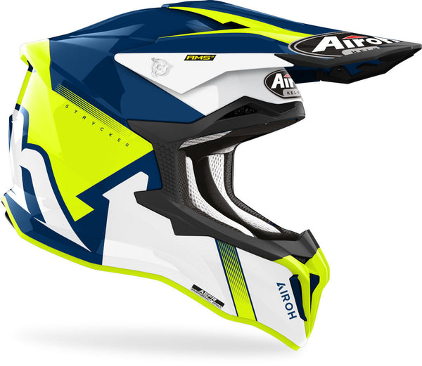 AIROH 头盔 Strycker Blazer Motocross Helmet Yellow