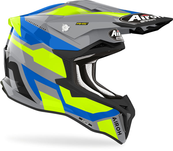AIROH 头盔 Strycker Glam Motocross Helmet Yellow