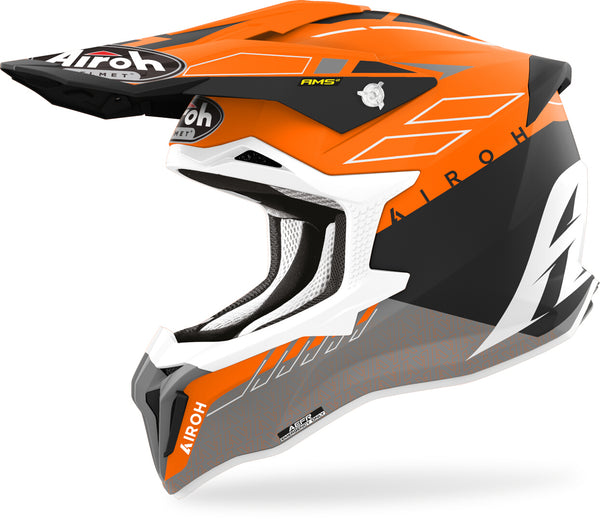 AIROH 头盔 Strycker Skin Motocross Helmet Orange Matt