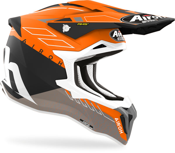 AIROH 头盔 Strycker Skin Motocross Helmet Orange Matt