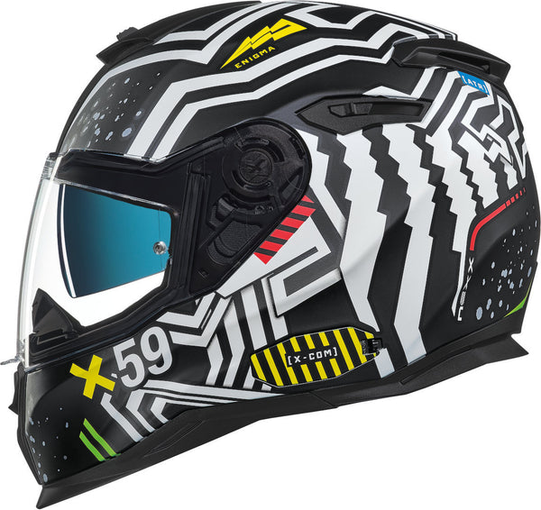 Nexx Urban SX.100 Enigma Helmet Black/White