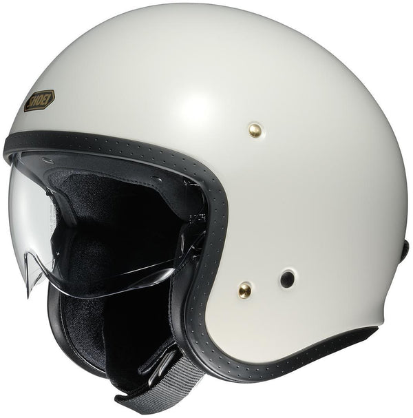 Shoei J.O Jet Helmet Cream White