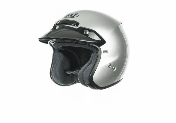 Shoei RJ Platinum-R Metallic Jet Helmet Silver