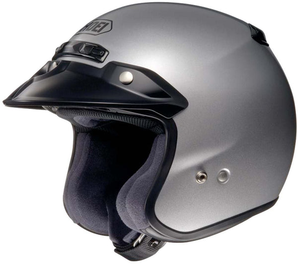 Shoei RJ Platinum-R Metallic Jet Helmet Silver