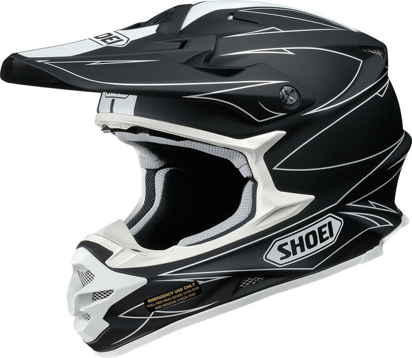 Shoei VFX-W Hectic Cross Helmet Black/White